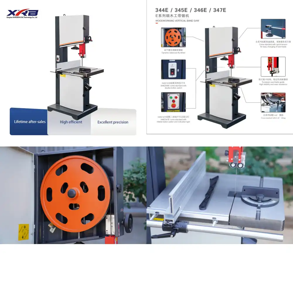 Woodworking Machinery For Sale - Sierra de cinta vertical MJ345E de
