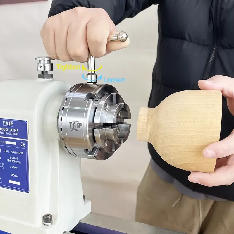TASP Mandril de torno de mader - Woodworking Workshop reseña y precio