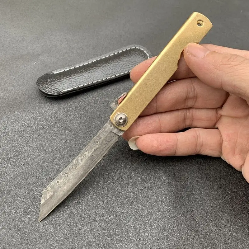 Higonokami-Mini cuchillo plega - Woodworking In Japanese reseña y precio