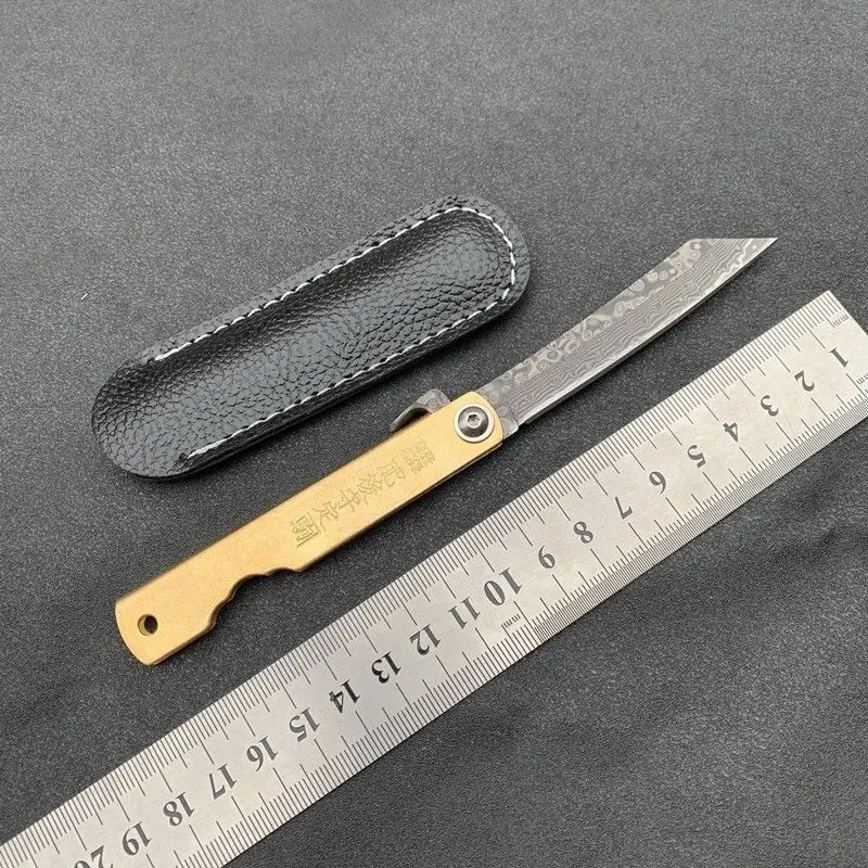 Higonokami-Mini cuchillo plega - Woodworking In Japanese reseña y precio