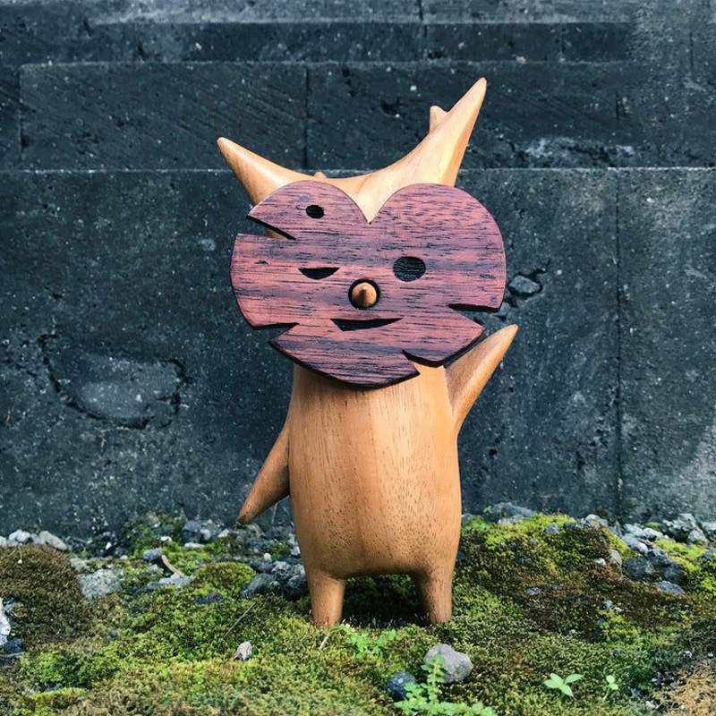 Estatua Korok de madera para d - Woodworking Resin reseña y precio