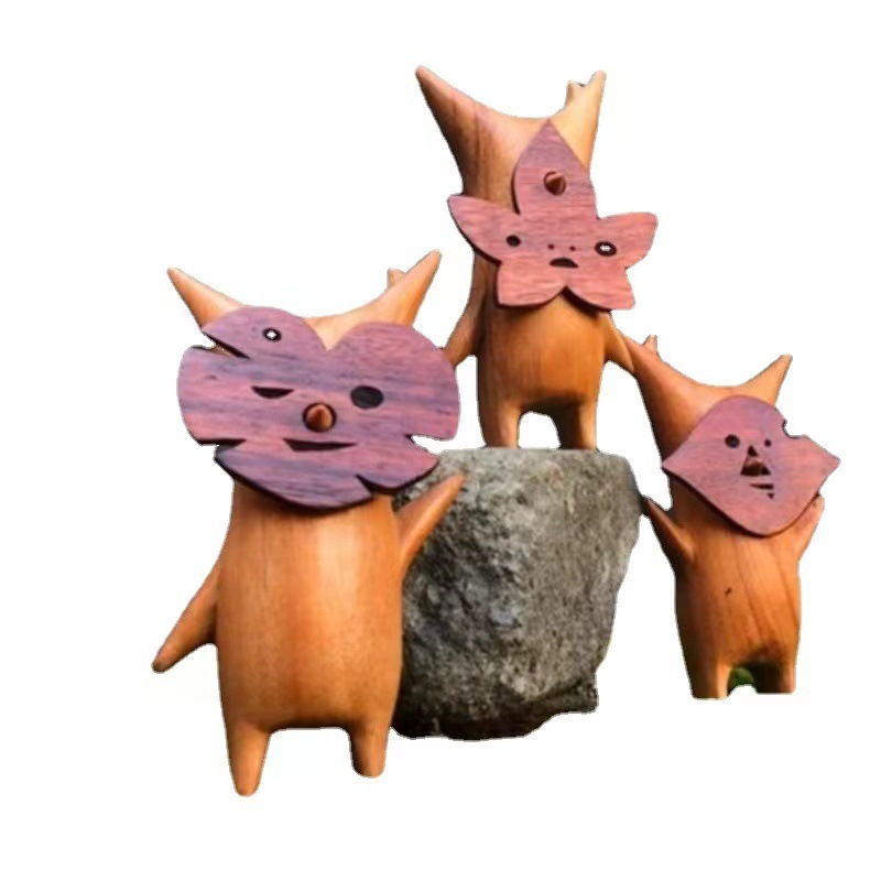 Estatua Korok de madera para d - Woodworking Resin reseña y precio